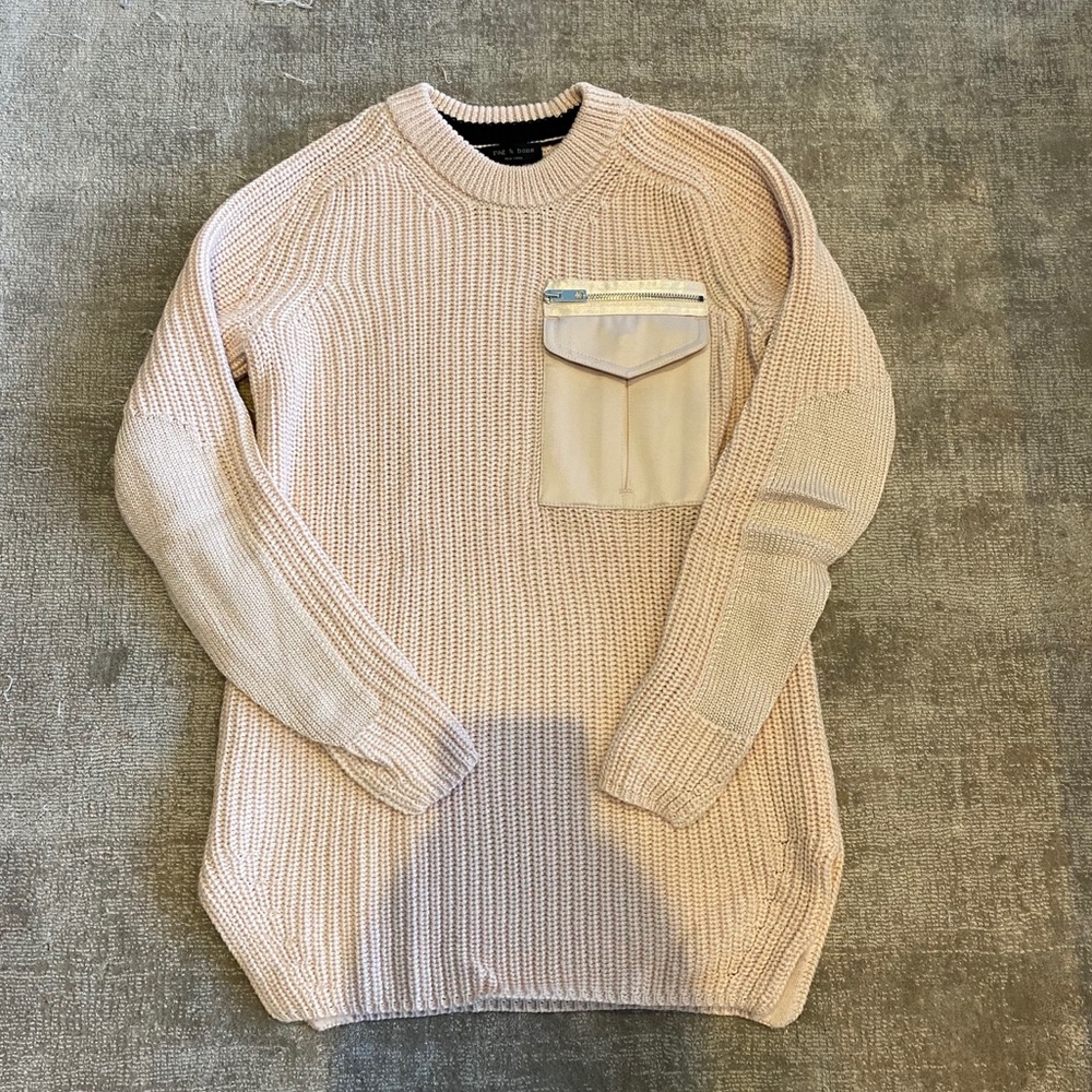Rag&bone Baby Pink Sweater